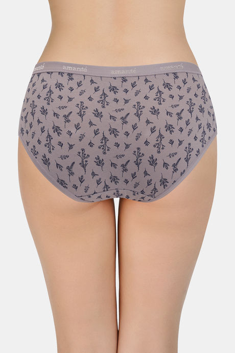 Amante Low Rise Three-Fourth Coverage Hipster Panty (Pack of 3)- Multicolor — image 5